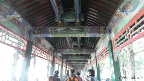 The painting at the Long Corridor