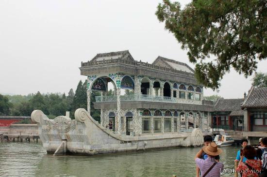 Summer Palace Marble Boat