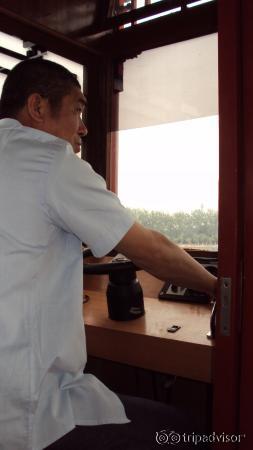 The Captain of the Dragon Boat, Kunming Lake China.