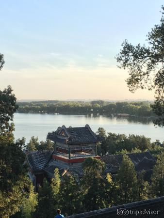 The palace lake in the center of Beijing
