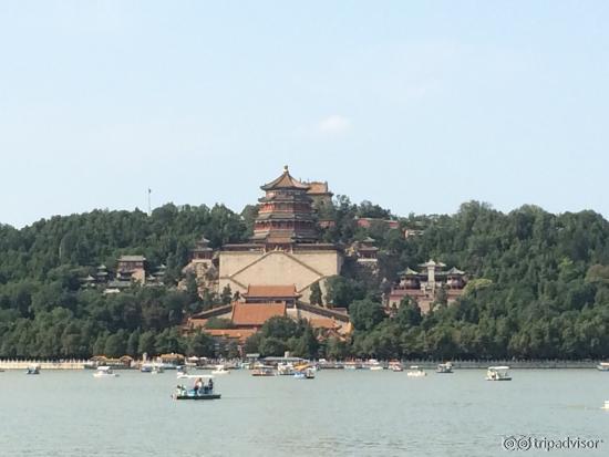 View from the little island in summer palace