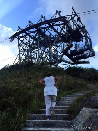 Llegando a la segunda estacion