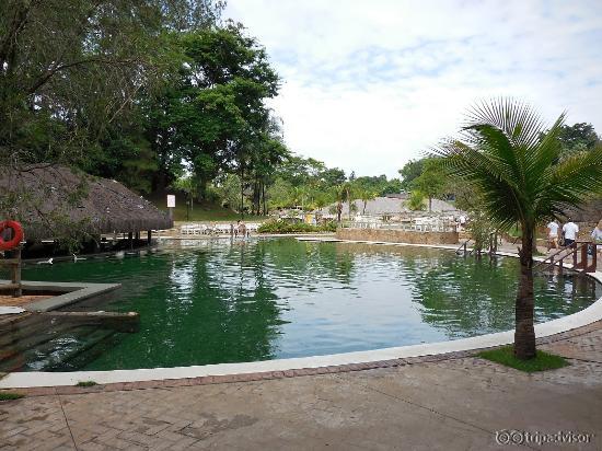 algumas das piscinas do hot park