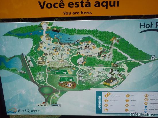 Mapa do Hot Park