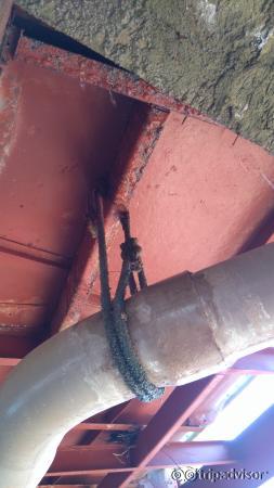 Equipamentos mal conservados