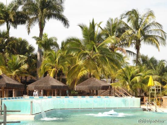 Vista das atrações