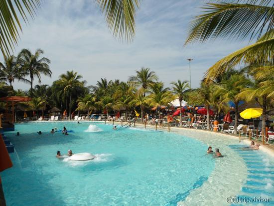 Vista das atrações