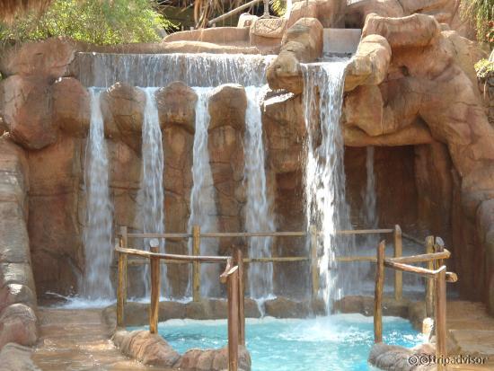 Vista das atrações