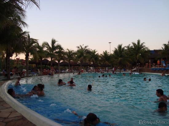 Uma das piscinas