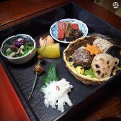 เซ็ทอาหารเจที่ร้าน Seigetu-an 