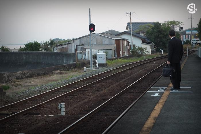 ความเหงาที่หอมหวาน Ohmisaki สถานีรถไฟใกล้ทะเลที่สุด