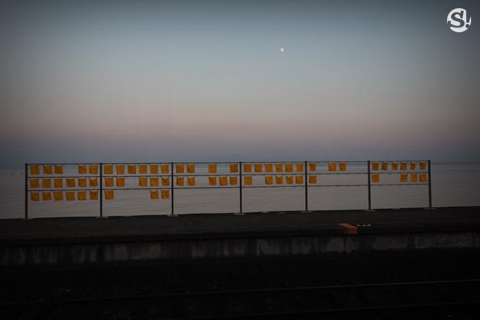 ความเหงาที่หอมหวาน Ohmisaki สถานีรถไฟใกล้ทะเลที่สุด