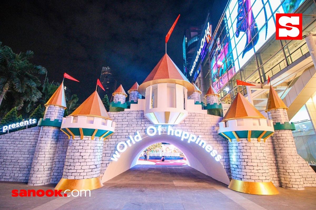 wOrld Of happiness 2562 เทศกาลประดับไฟคริสต์มาสสุดอลังการหน้าลาน centralwOrld