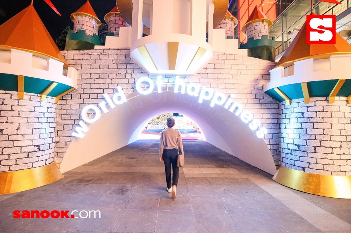 wOrld Of happiness 2562 เทศกาลประดับไฟคริสต์มาสสุดอลังการหน้าลาน centralwOrld