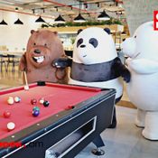 เมื่อ 3 หมีจอมทะเล้น We Bare Bears มาป่วนชาว Sanook ถึง Tencent Thailand