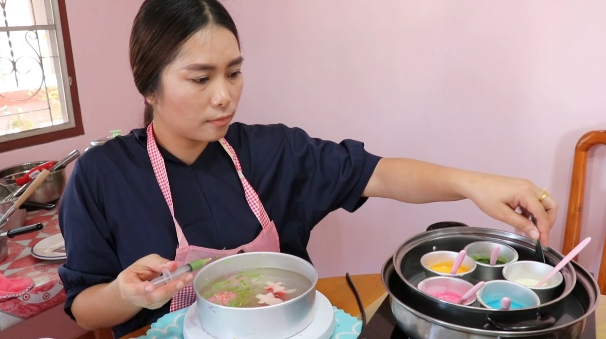 ครูสาวทำเค้กวุ้น 3 มิติขาย เตรียมสอนเด็กบกพร่องหวังสร้างจินตนาการ-สมาธิ