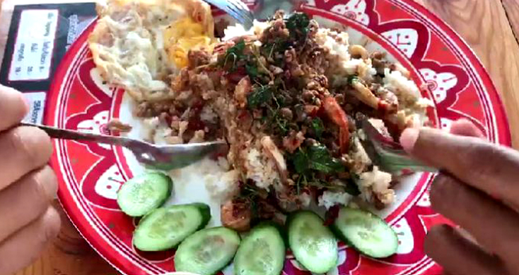 อิ่มอร่อยพุงกาง ร้านกะเพราถาดยักษ์ ก๋วยจั๊บเศรษฐี ชีวิตต้องสู้