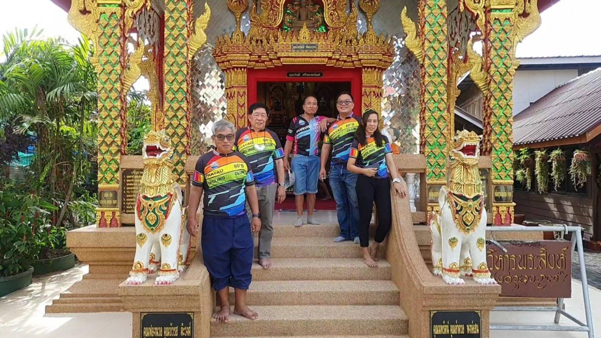 ไหว้พระขอพรพระสิงห์ อายุ กว่า500 ปี ลอดซุ้มใต้ฐานรับโชค