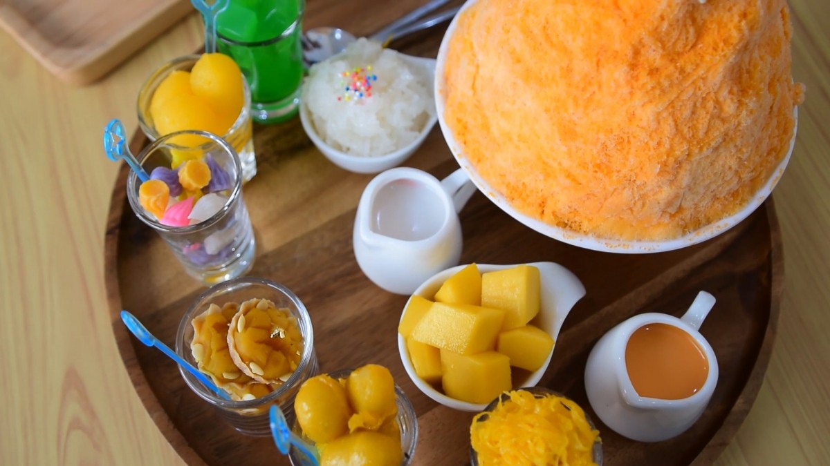 บิงซู เมนูคลายร้อนแหล่งเช็คอินแห่งใหม่