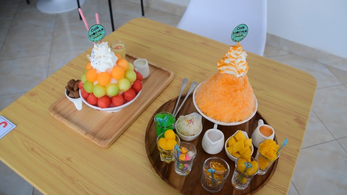 บิงซู เมนูคลายร้อนแหล่งเช็คอินแห่งใหม่