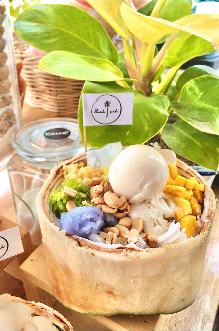 ร้านซักโป๋ ไอศกรีมกะทิสด  สร้างรายได้เดือนล่ะกว่า 150000 บาท