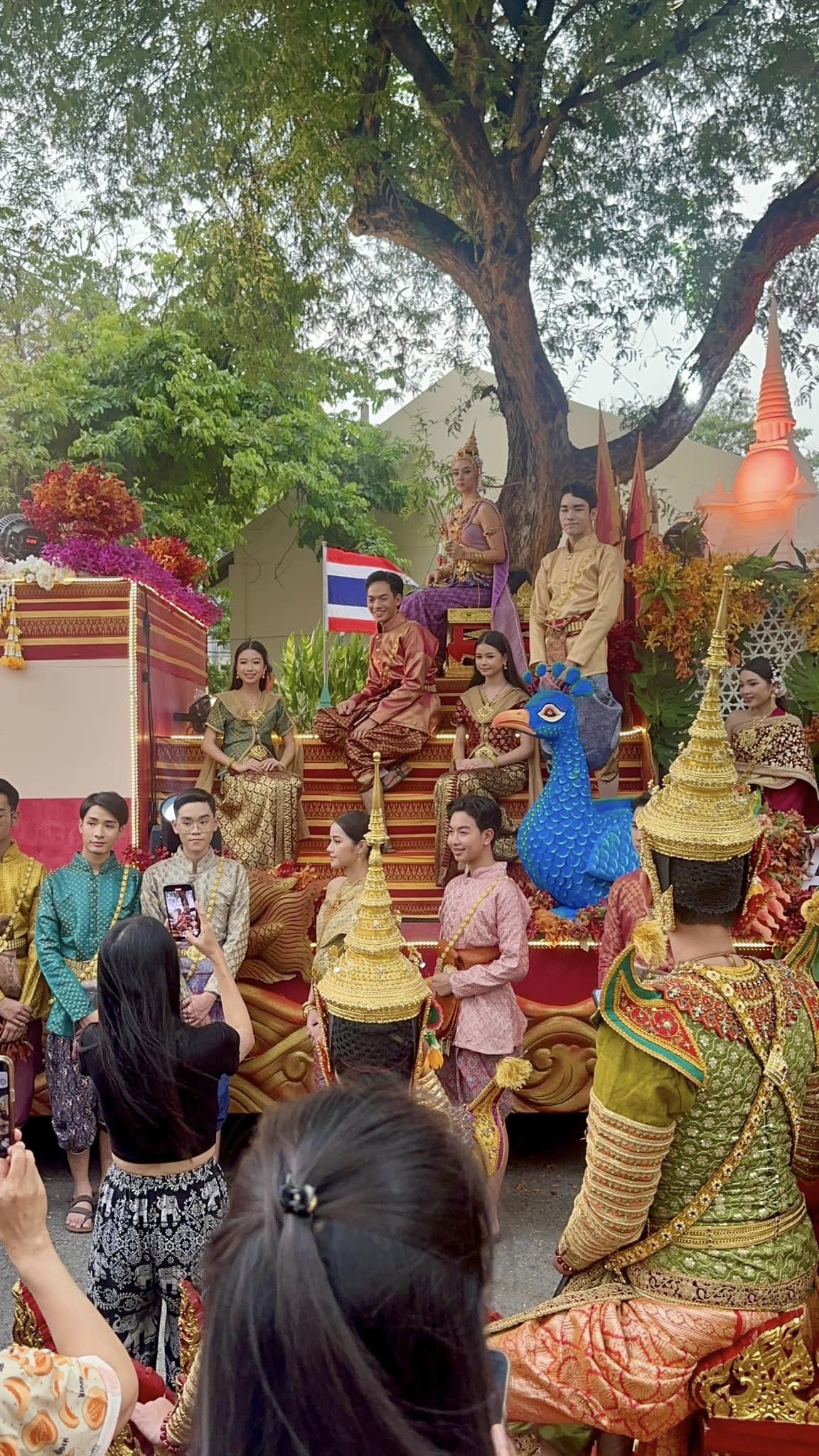 ขบวนพาเหรดจังหวัดอยุธยา งานเย็นทั่วหล้า มหาสงกรานต์ 2567 