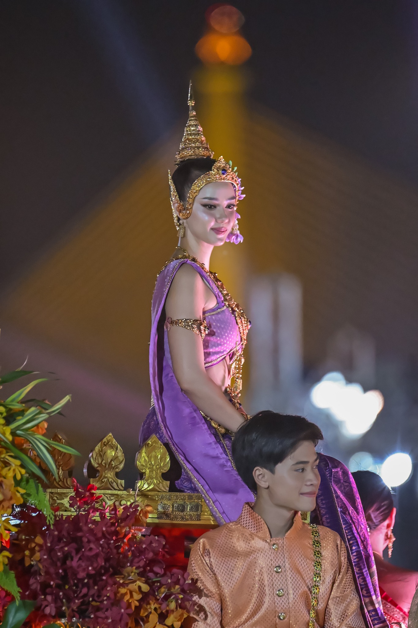 ขบวนพาเหรดจังหวัดอยุธยา งานเย็นทั่วหล้า มหาสงกรานต์ 2567 