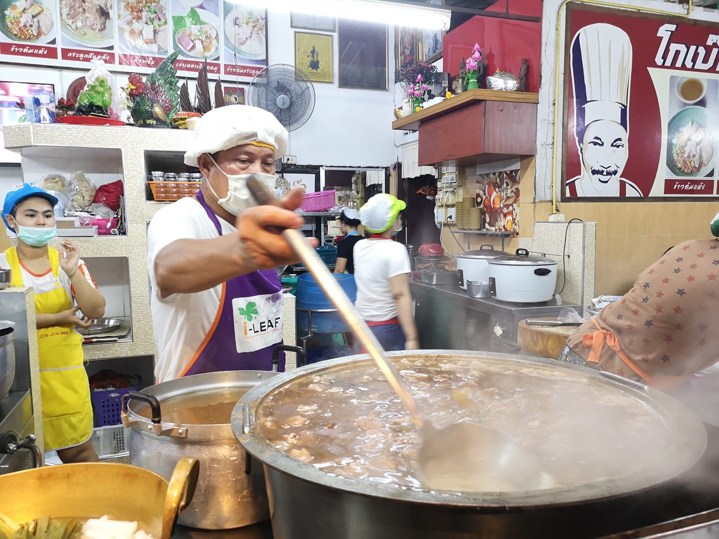 โค้ชเช น้องเทนนิส กินฟรีตลอดชีวิต! โกเบนซ์ข้าวต้มแห้งภูเก็ต