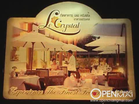 Le Crystal Restaurant Chiang Mai