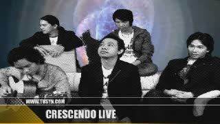 Crescendo โชว์สดเพลง ใจกลางความเจ็บปวด