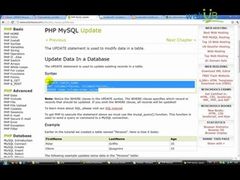 สอน php ฟังชั่น mysql_update