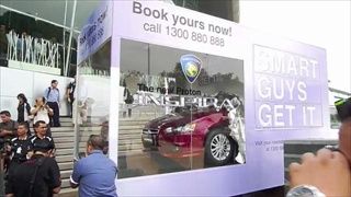 Proton Inspira Promo Truck Unveiling