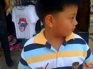 กลเชือกทะลุแหวน น้องฟิล์ม อ สมศักดิ์