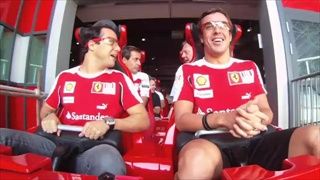 Felipe Massa And Fernando Alonso Ride World's Fast