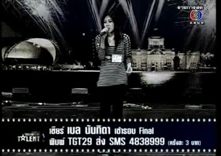 เบลล์ นันทิตา -  คิดฮอต thailand got's talent