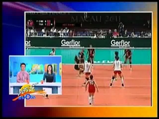 สัมภาษณ์ นักวอลเลย์บอลสาว ทีมชาติไทย