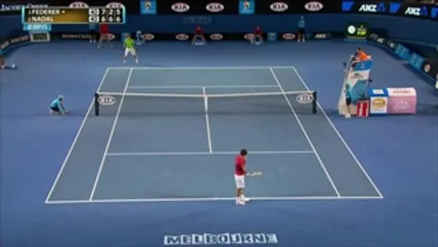 Incredible Ball Boy Catch - Aussie Open  by sia.co.th