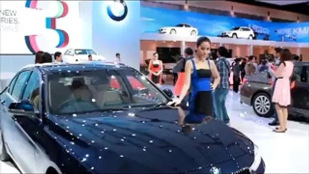 Motor Show 2012 พริตตี้สาวสวยจากบูธ BMW