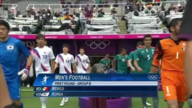 Football Men_s Group B - Mexico v Korea - London 2012