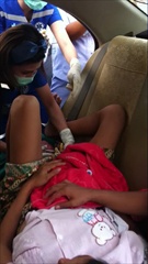 แม่ท้อง 4 ขึ้นรถแท็กซี่คลอดลูก คลิป 4