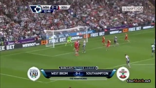 ไฮไลท์ เวสต์บรอมวิช 0-1 เซาธ์แฮมป์ตัน