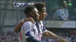 ไฮไลต์ฟุตบอล เวสต์บรอมวิช 3-0 ซันเดอร์แลนด์