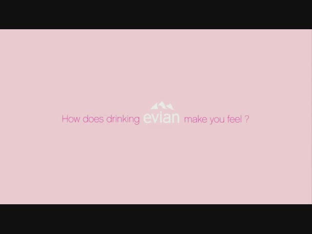 โฆษณา น้ำแร่ เอเวียง Evian Roller Babies