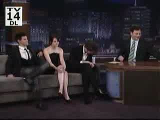 สัมภาษ นักแสดง New Moon Kimmel Live 11/20/09 Part