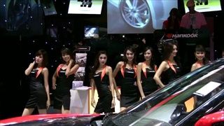 มอเตอร์โชว์ 2011 -  Sexy Hankook tire girls