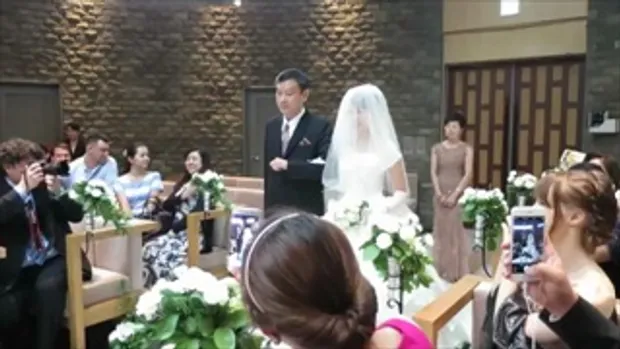 แต่งงานในญี่ปุ่น (แบบฝรั่ง) ที่Megurogajoen 目黒雅叙園, Tokyo (Wedding in Japan)