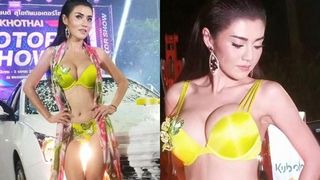 เชอรี่ สามโคก สวมบิกินี่สุดเเซ่บล้างรถ Sexy car wash งานสุโขทัย มอเตอร์โชว์‬ 2016