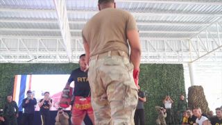 "บัวขาว" ฝึกสอนศิลปะแม่ไม้มวยไทยแก่ทหารอเมริกันภายใต้การฝึกคอบร้าโกลด์ 2023