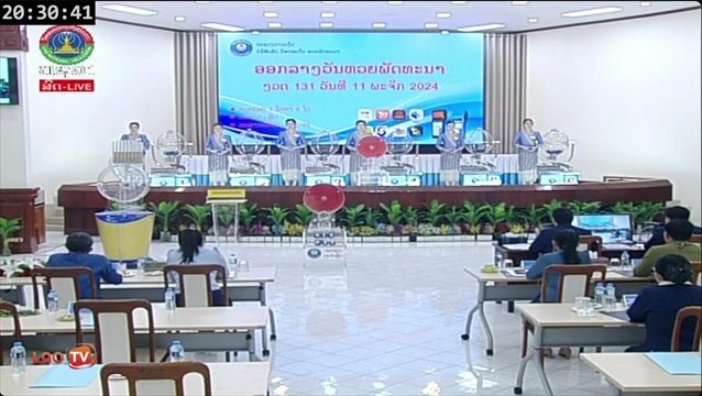 คลิปหวยลาววันนี้ 11 พฤศจิกายน 2567 ผลหวยลาววันนี้ ออกอะไร