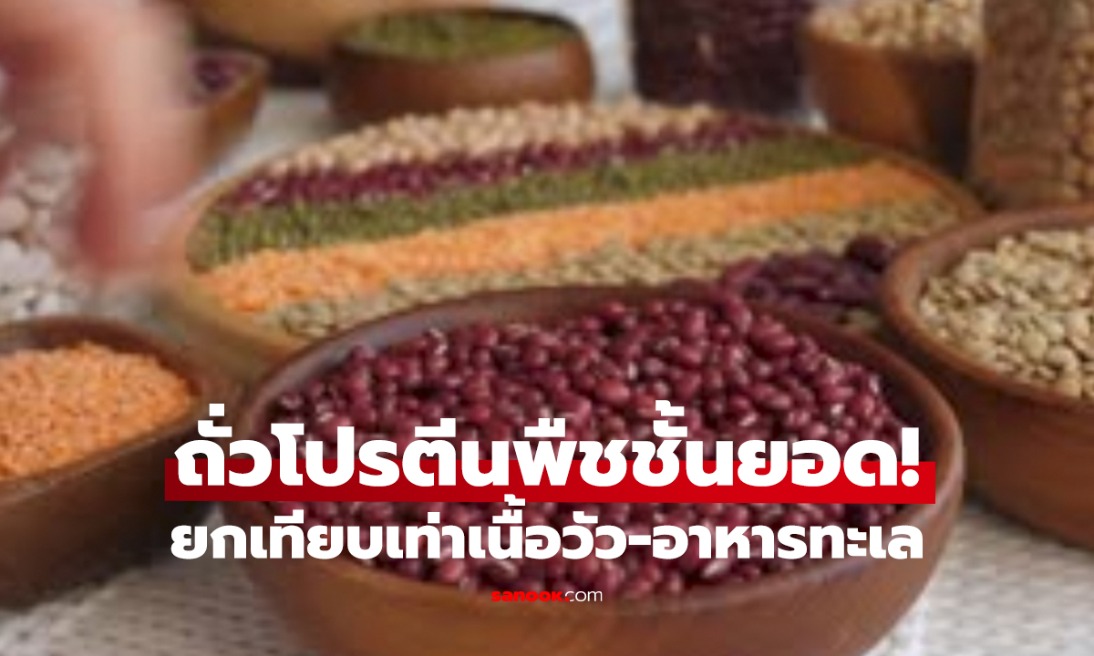 โปรตีนพืชอันดับ 1! เทียบชั้นเนื้อวัว-ทะเล เสริมฮอร์โมน บำรุงหัวใจ เพิ่มธาตุเหล็กครบ!